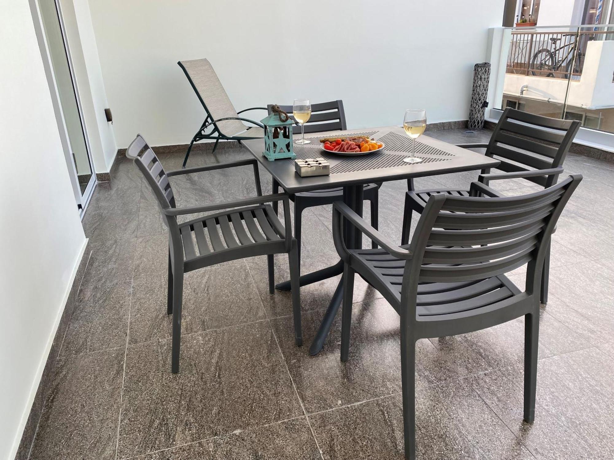 Ev Zin - Modern, Cozy, 1 Bed, Pool, 2 Balconies, A105 Leilighet Paphos Eksteriør bilde