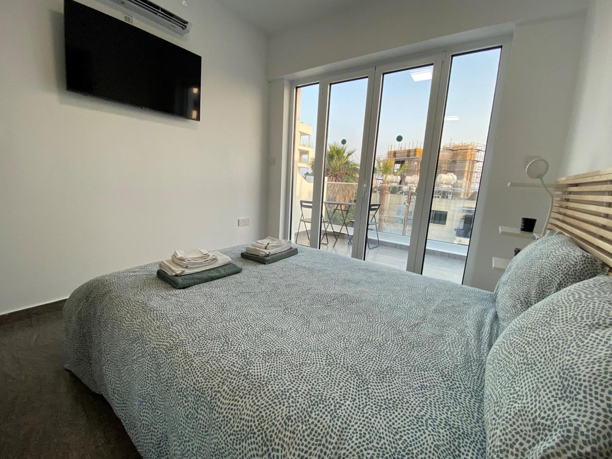 Ev Zin - Modern, Cozy, 1 Bed, Pool, 2 Balconies, A105 Leilighet Paphos Eksteriør bilde