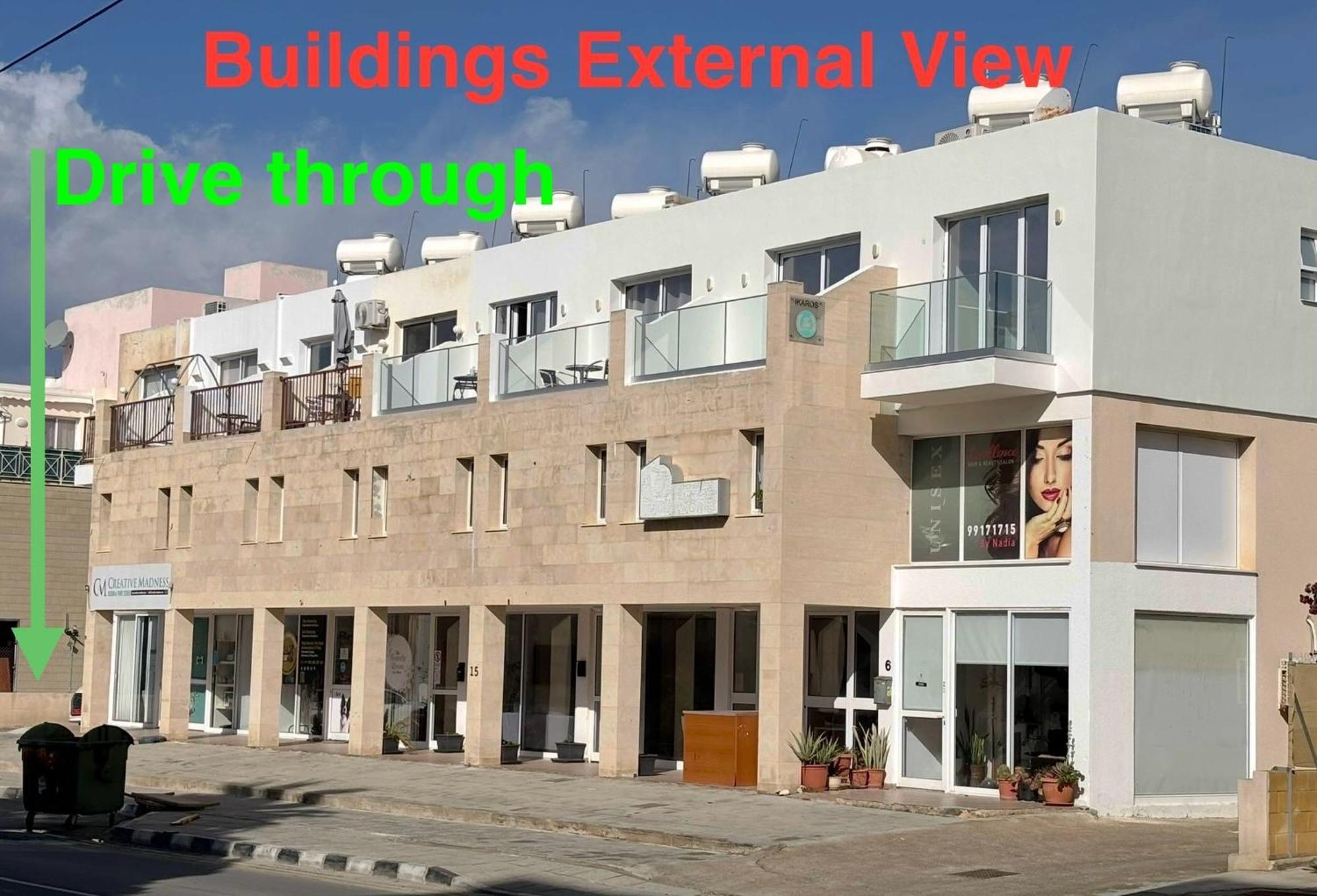 Ev Zin - Modern, Cozy, 1 Bed, Pool, 2 Balconies, A105 Leilighet Paphos Eksteriør bilde